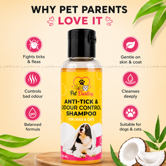Pet Darling Anti-Tick Shampoo 100ml