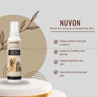 Nuvon Microbiome-Restoring Pet Spray (50ml) – Skin-Balancing Postbiotics for Dogs & Cats | Relieves Itching & Odor Control