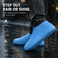 Waterproof Silicone Shoe Cover | Reusable Anti-Slip Rain Shoe Protector | Full Shoe Coverage for Rain, Mud & Travel