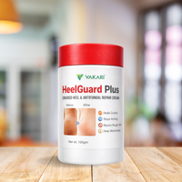 2 Pack of Vakari Heel Guard Plus – Advanced Cracked Heel Repair Cream | Deep Moisturizing Foot Care | 100g Each